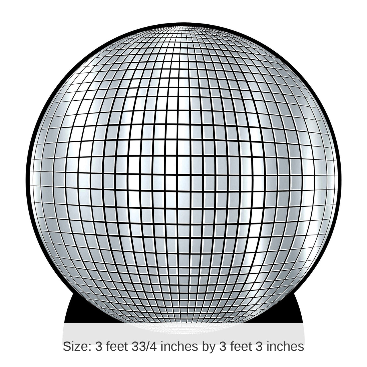 4 Pack Bulk Disco Ball Stand-Up