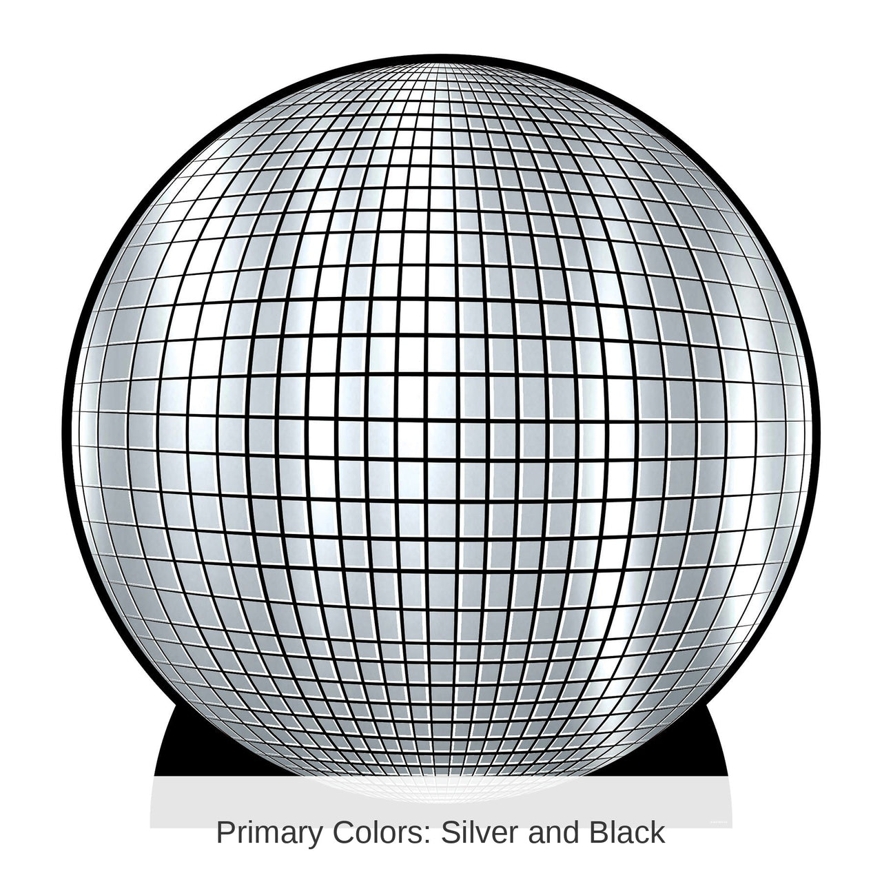 4 Pack Bulk Disco Ball Stand-Up