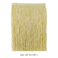 12 Pack Bulk Natural Colored Extra Large Hula Skirt