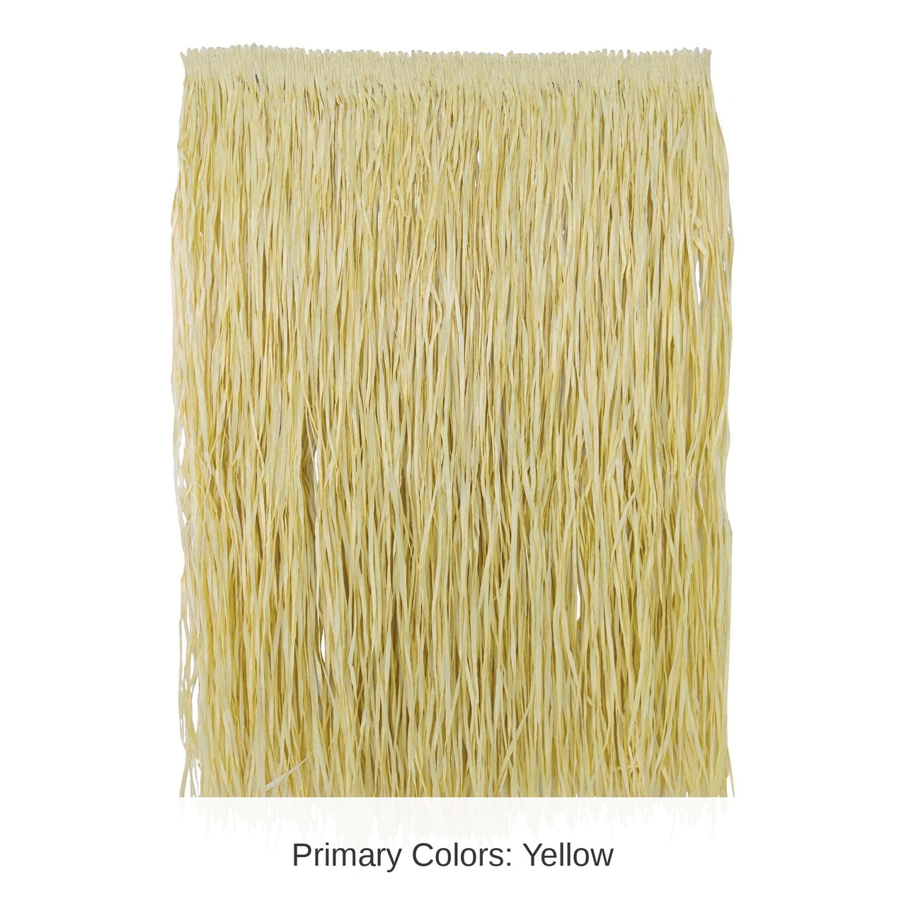 12 Pack Bulk Natural Colored Extra Large Hula Skirt