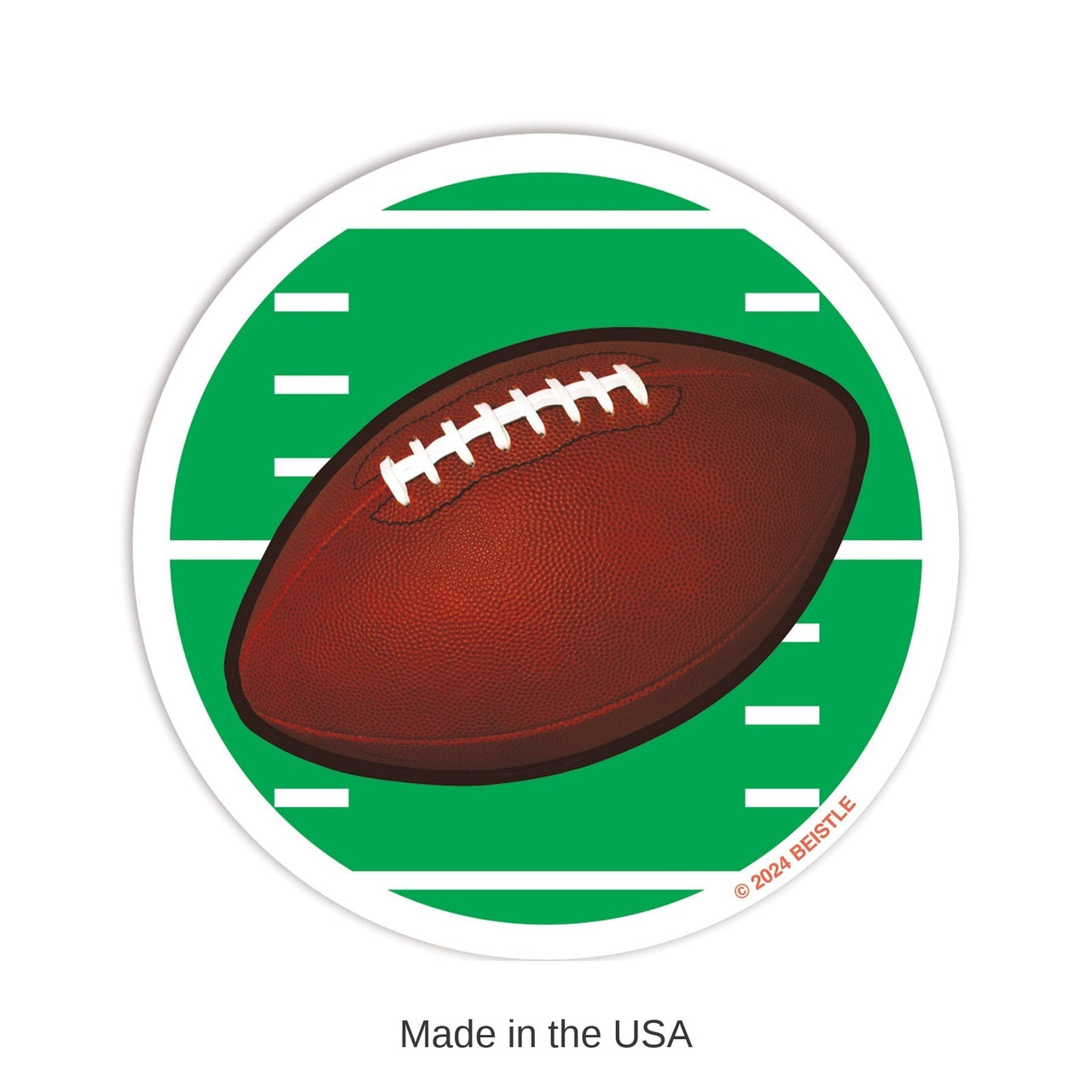 96 Pack Bulk Football Coasters