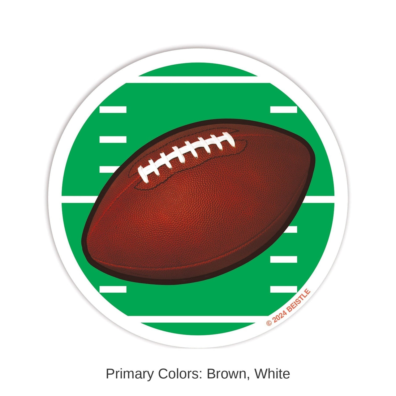 96 Pack Bulk Football Coasters