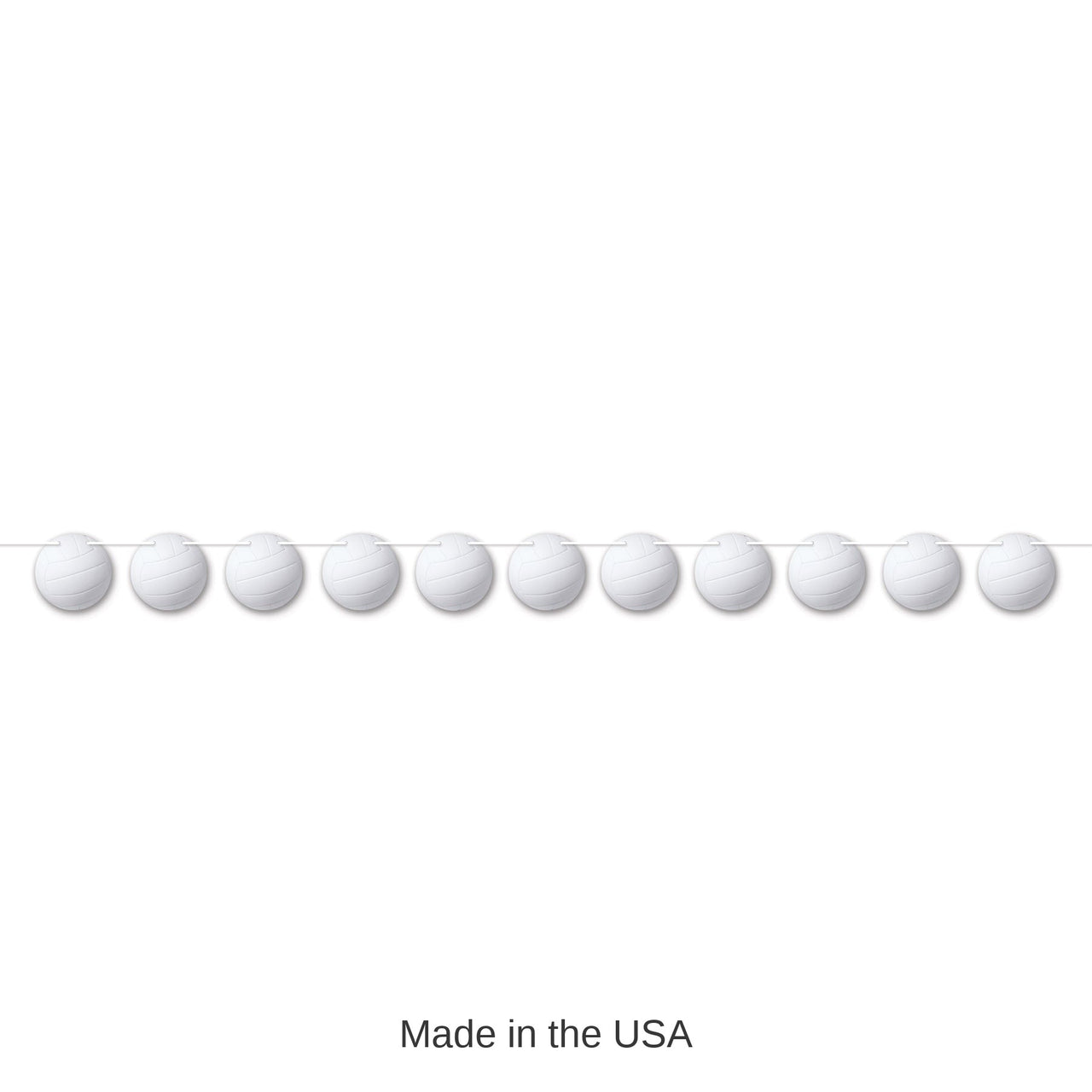 12 Pack Bulk Volleyball Streamer