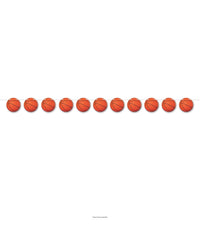 12 Pack Bulk Basketball Streamer