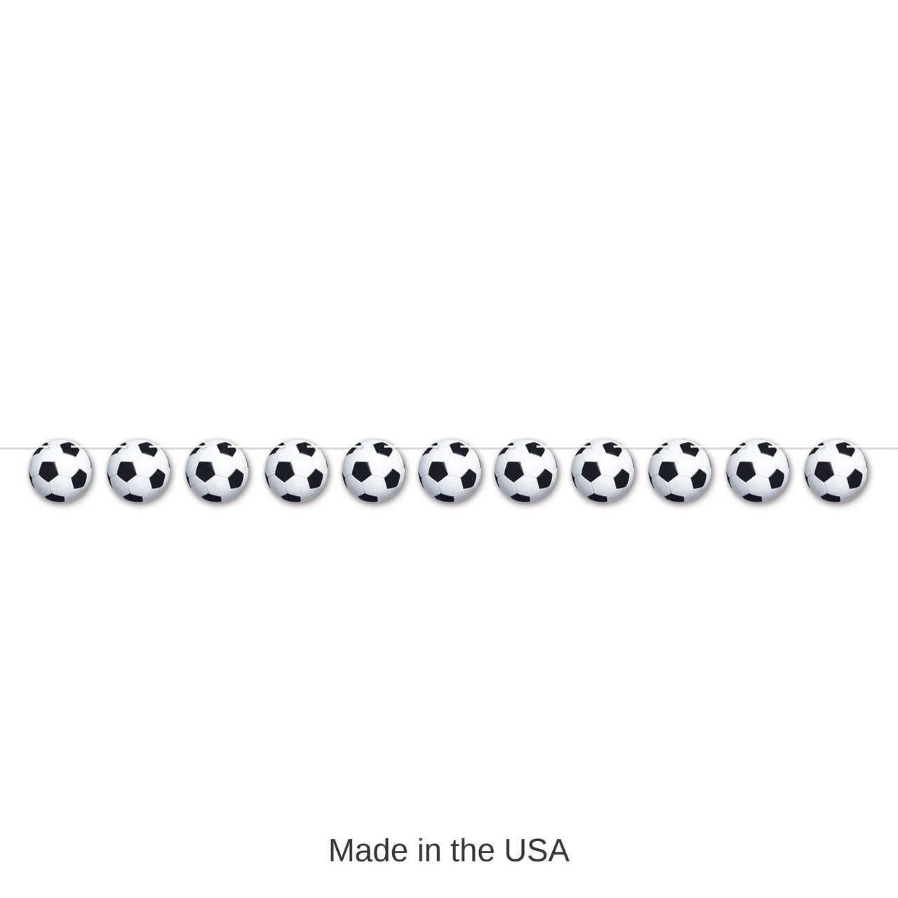 12 Pack Bulk Soccer Ball Streamer