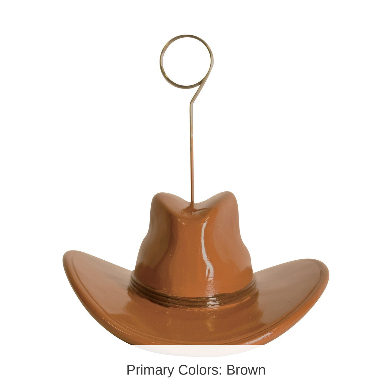 6 Pack Bulk Cowboy Hat Photo/Balloon Holder