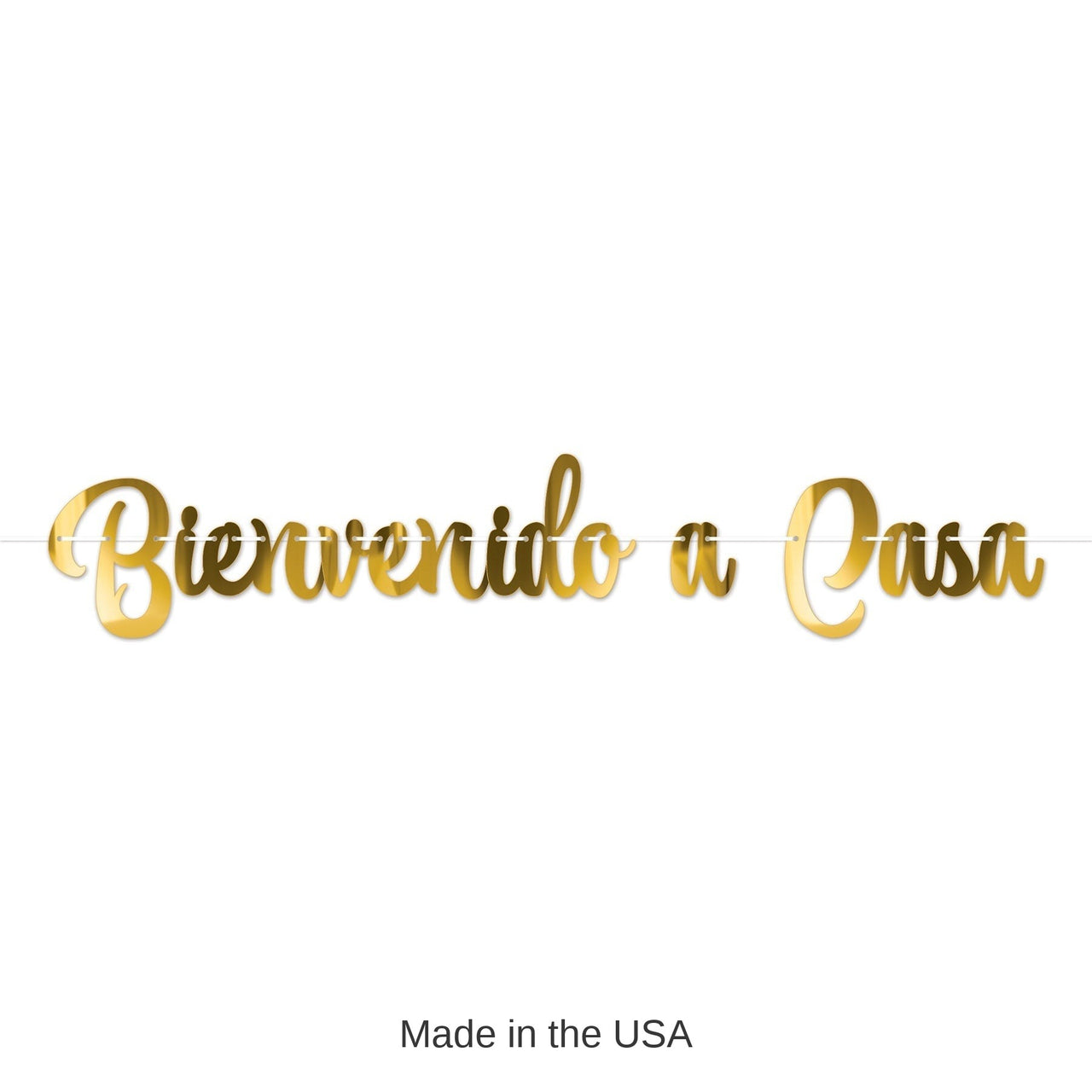 12 Pack Bulk Foil Bienvenido a Casa Streamer