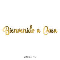 12 Pack Bulk Foil Bienvenido a Casa Streamer