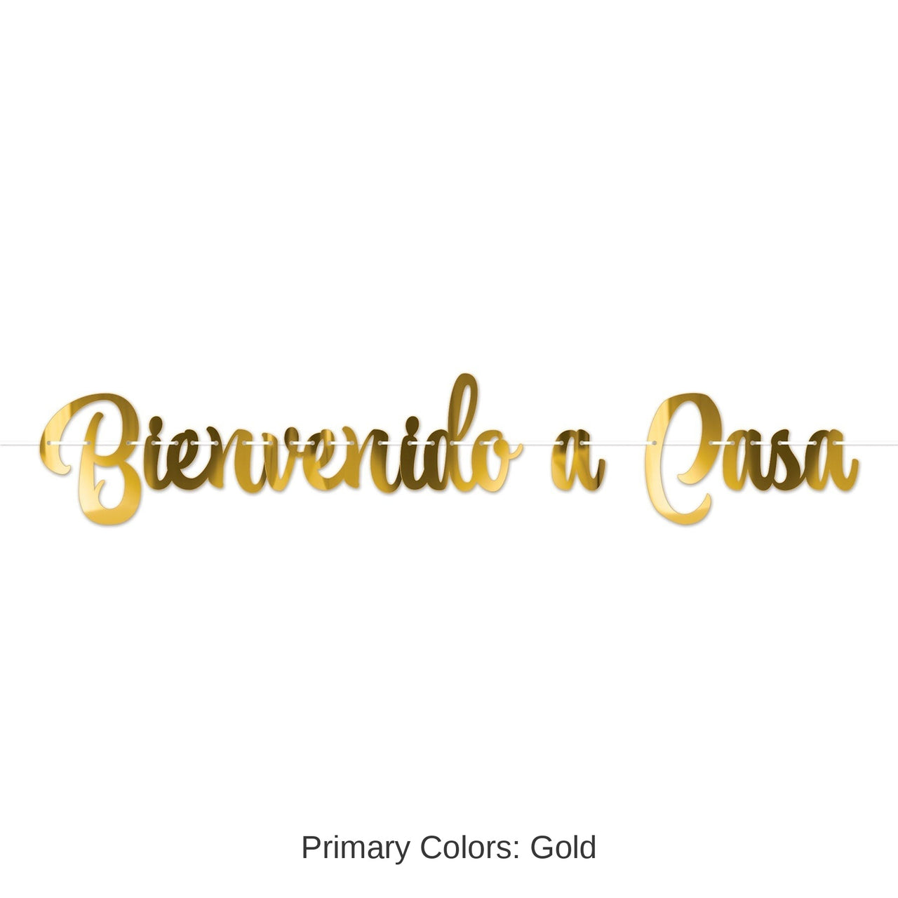 12 Pack Bulk Foil Bienvenido a Casa Streamer
