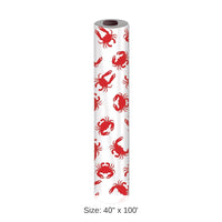 Crab Plastic Table Roll