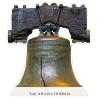 4 Pack Bulk Liberty Bell Stand-Up Decoration
