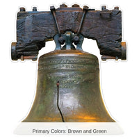 4 Pack Bulk Liberty Bell Stand-Up Decoration