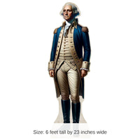 4 Pack Bulk George Washington Stand-Up