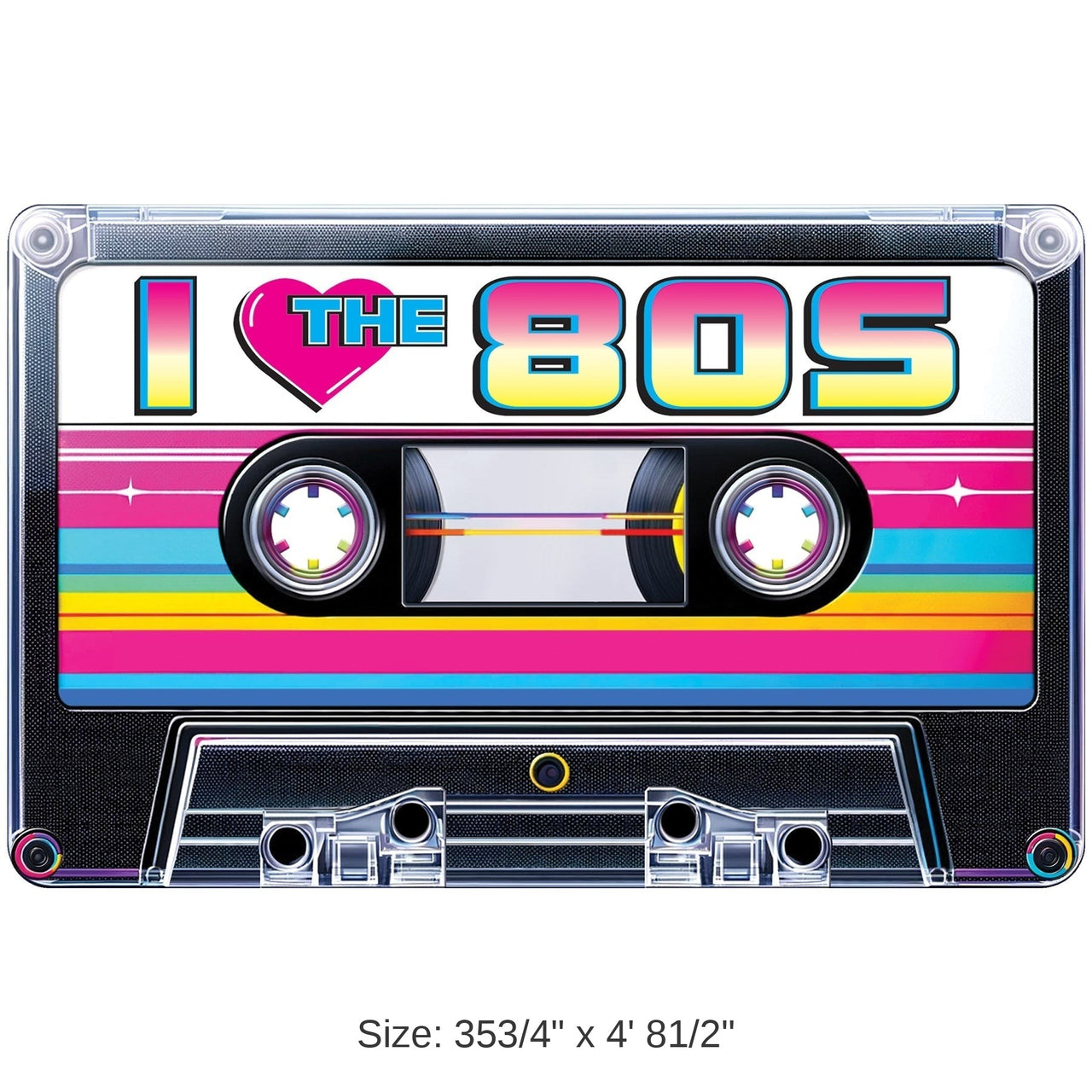 4 Pack Bulk 80's Cassette Stand-Up