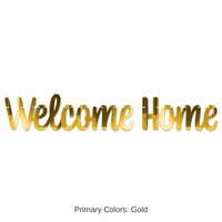 12 Pack Bulk Foil Welcome Home Streamer