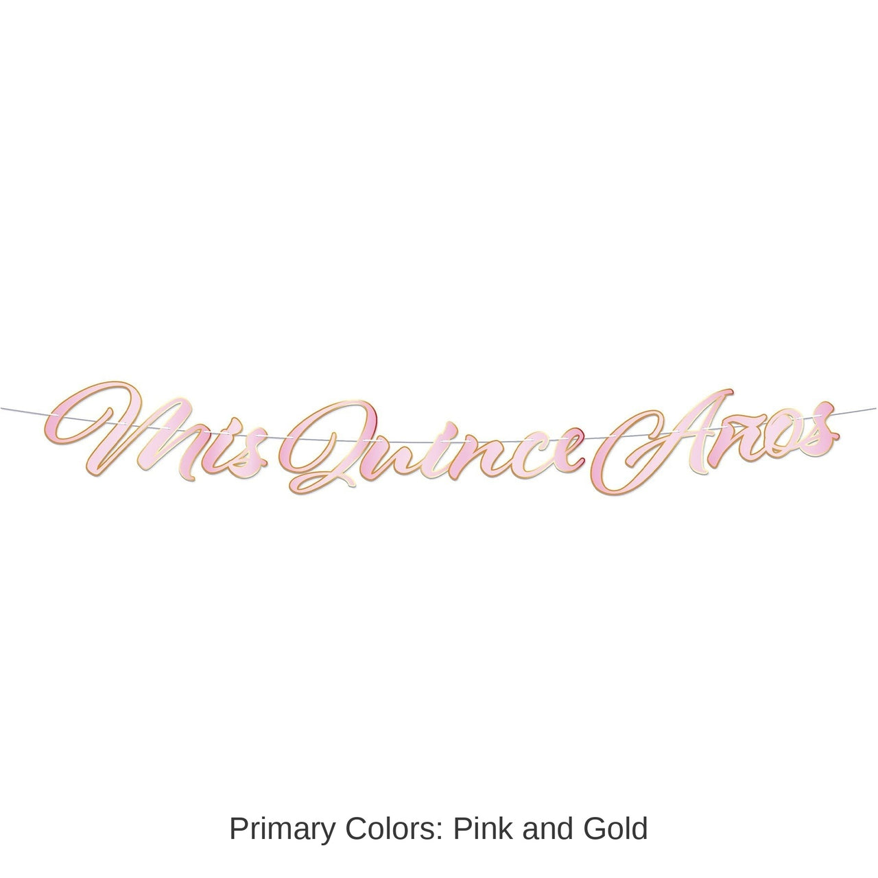 12 Pack Bulk Foil Mis Quince Anos Streamer