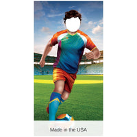 4 Pack Bulk Soccer Player Photo Prop Stand-Up