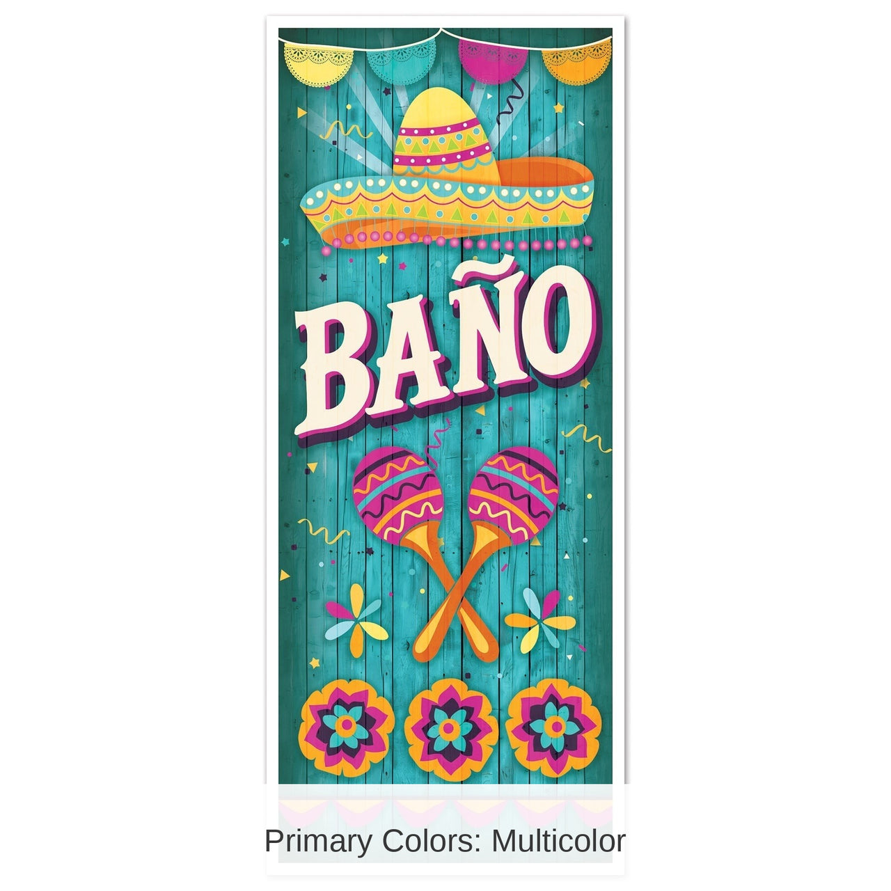 12 Pack Bulk BaÃ±o Door Cover