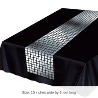 12 Pack Bulk Metallic Disco Ball Table Runner