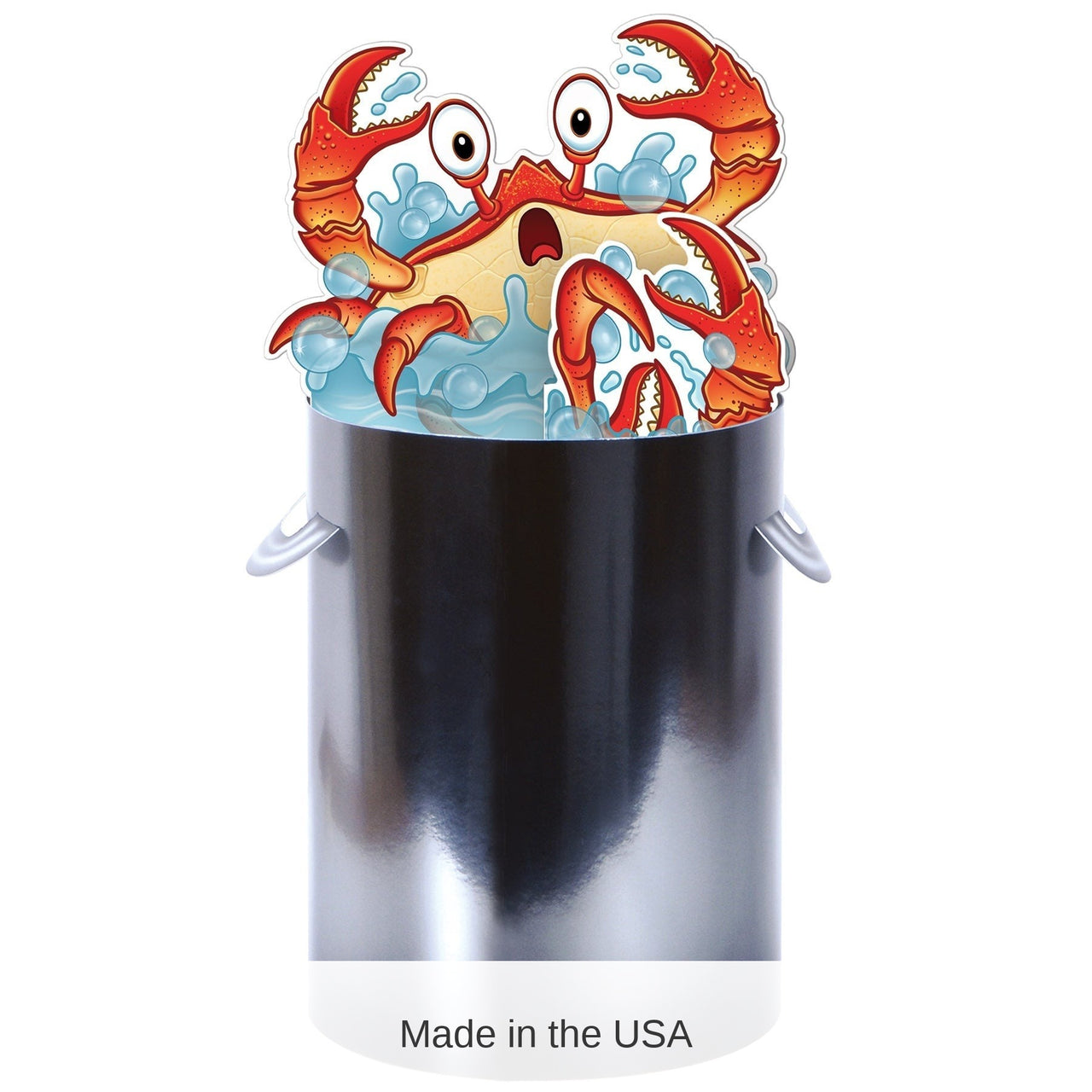 12 Pack Bulk 3-D Crab Centerpiece