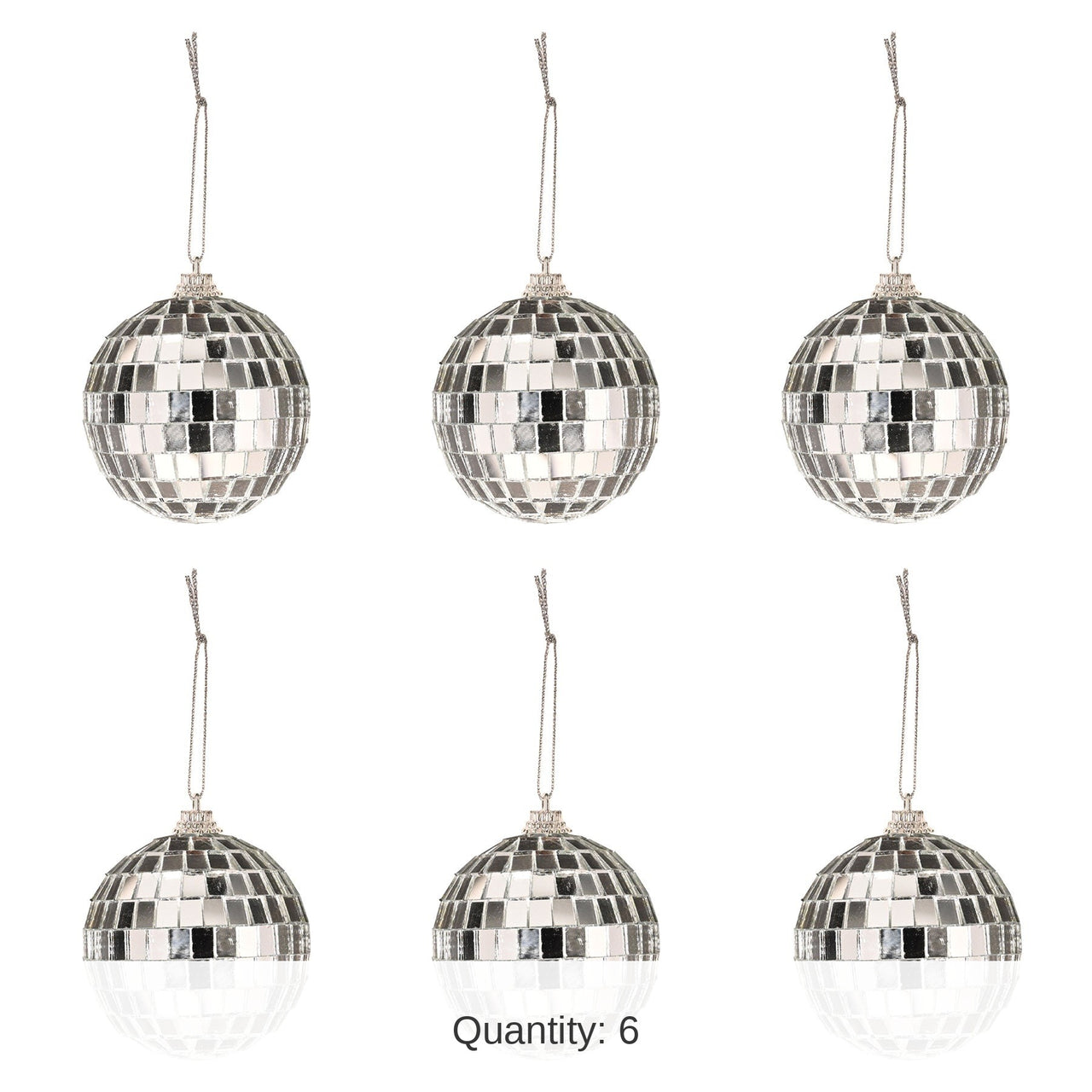 6 Pack Bulk 2.25 Inch Disco Balls