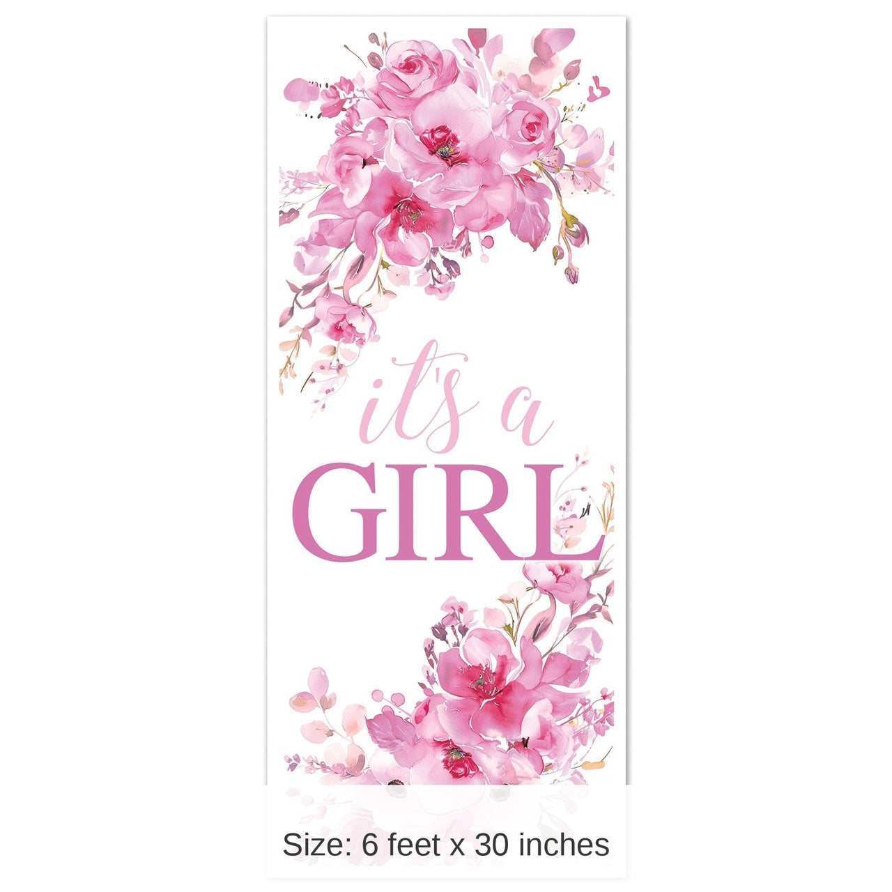 12 Pack Bulk It's A Girl Door Cover