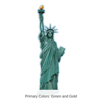 12 Pack Bulk 3-D Statue Of Liberty Centerpiece