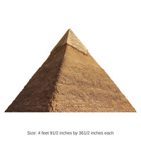 4 Pack Bulk Pyramid Stand-Up Prop International Theme Decor