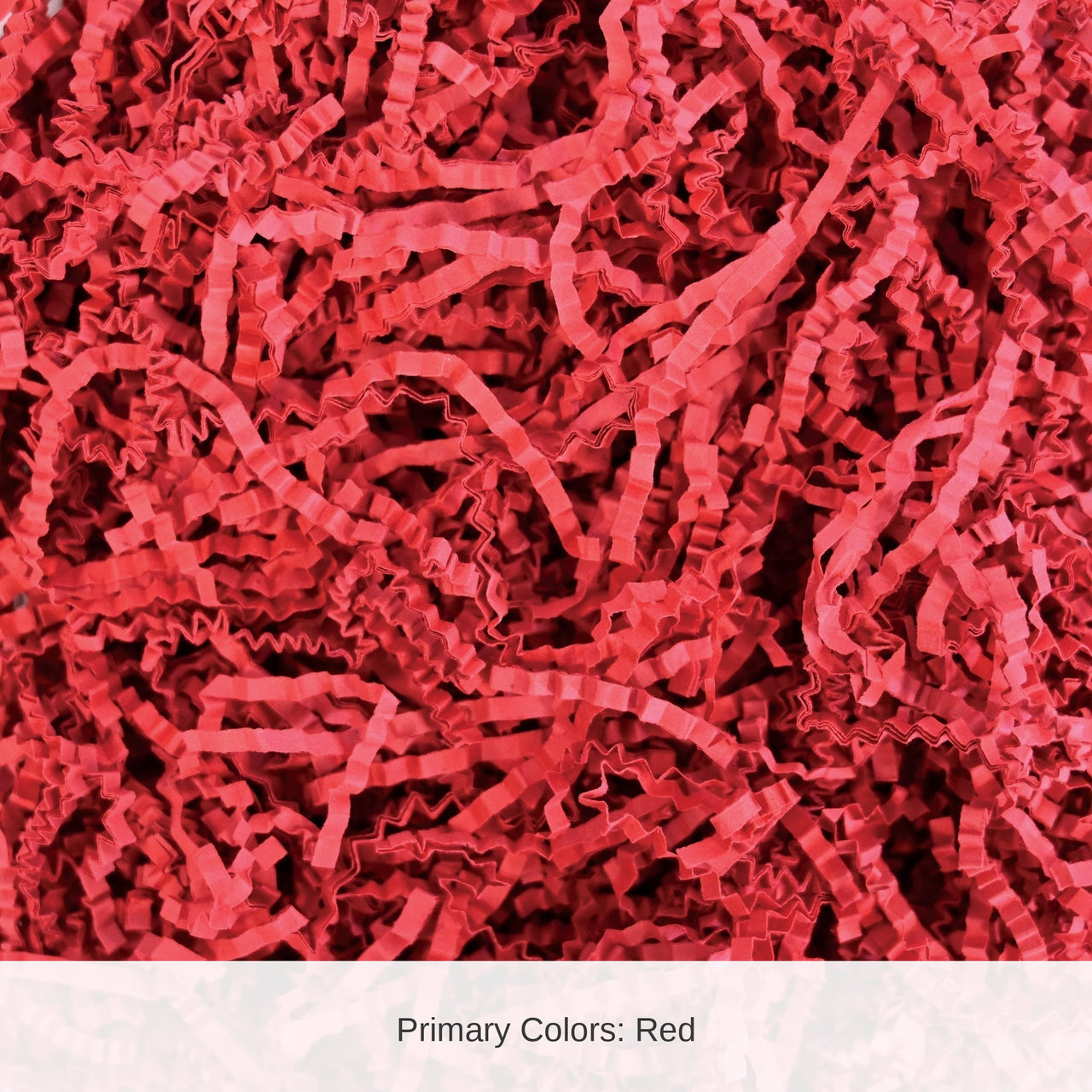 12 Pack Bulk Red Crinkle Cut Paper Shreds 2 oz Gift Basket Filler