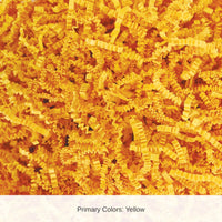 12 Pack Bulk Yellow Paper Shreds 2oz Gift Basket Filler