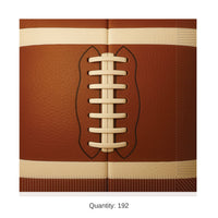 192 Pack Bulk Football Luncheon Napkins Sports Party Supplies