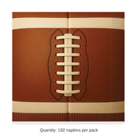 192 Pack Bulk Football Luncheon Napkins Sports Party Supplies