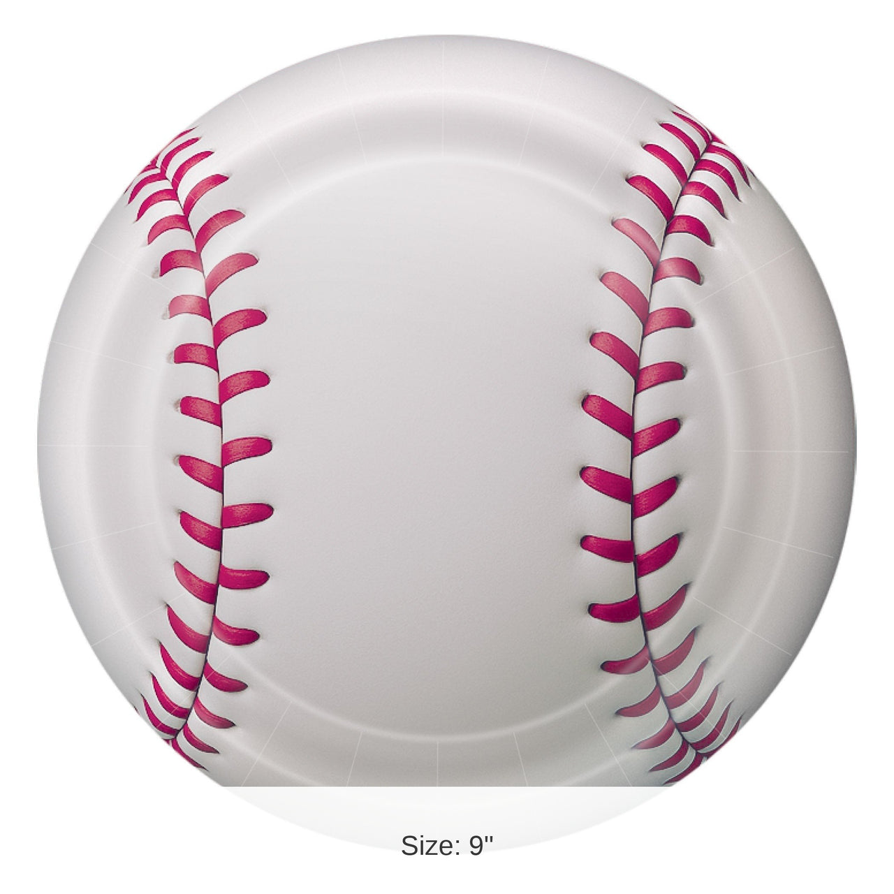 96 Pack Bulk 9 inch Baseball Party Plates Set of 8 Sports-Themed Dinnerware