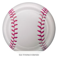 96 Pack Bulk 9 inch Baseball Party Plates Set of 8 Sports-Themed Dinnerware