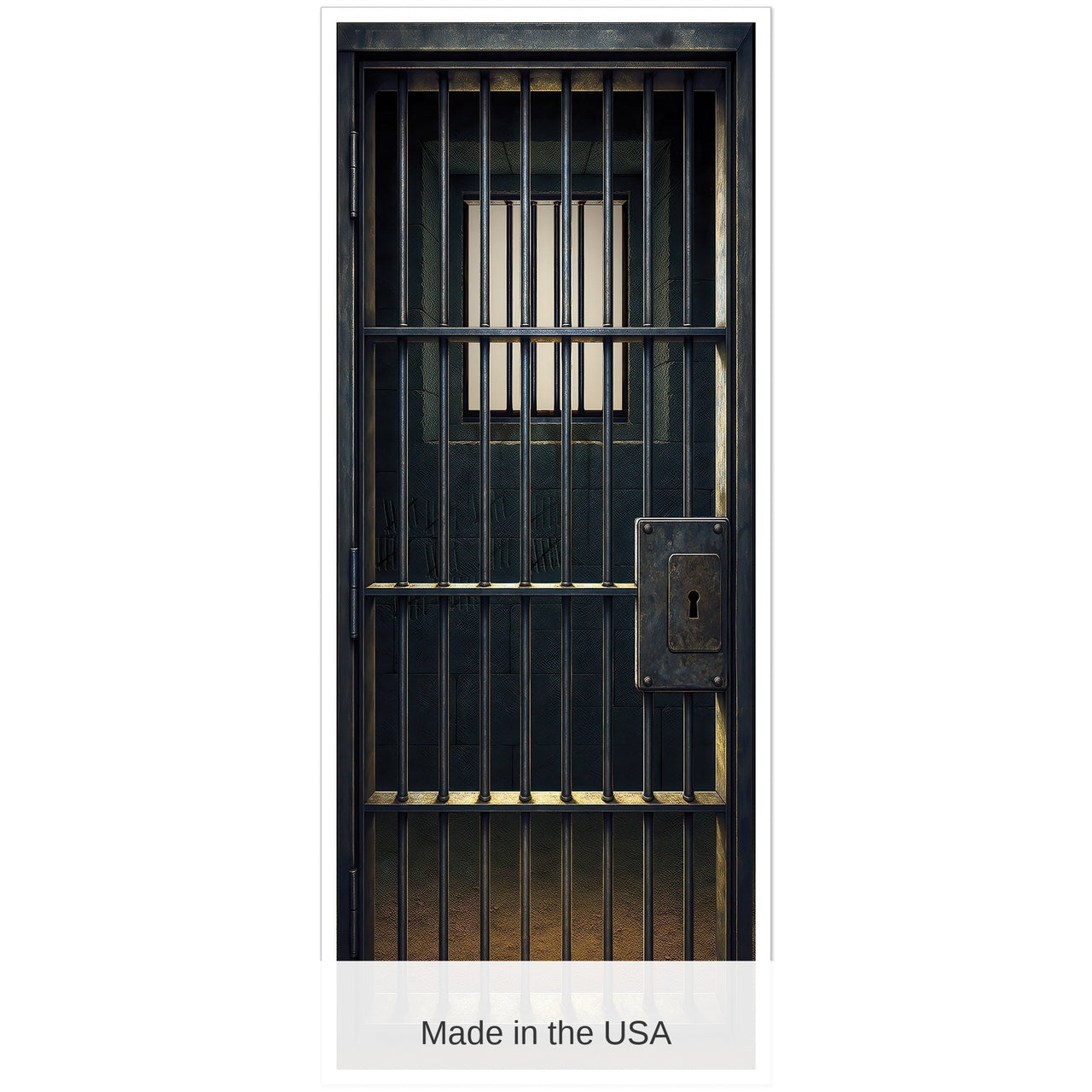 12 Pack Bulk Jail Cell Door Cover All-Weather Western Halloween Decor