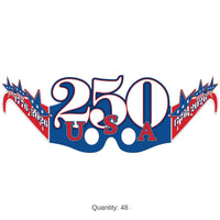 48 Pair Bulk Semiquincentennial Patriotic Eyeglasses