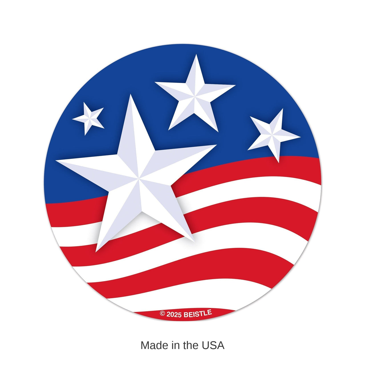96 Pack Bulk Stars & Stripes Patriotic Coasters Tableware