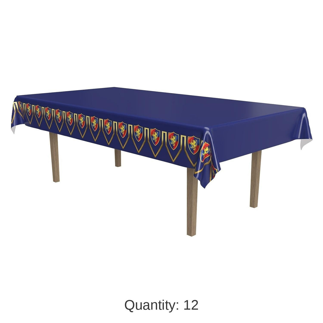 12 Pack Bulk Medieval Party Tablecover