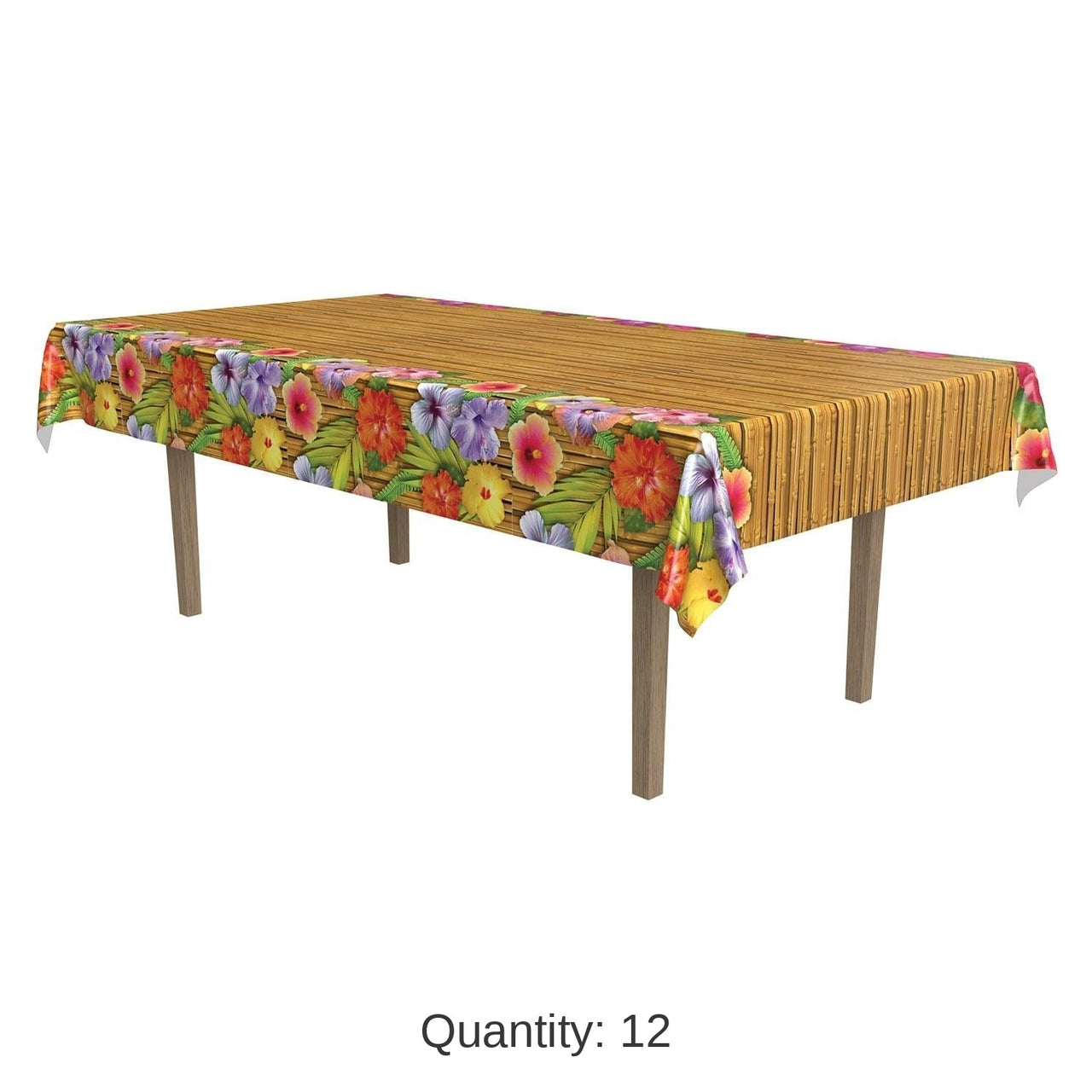 12 Pack Bulk Luau Tablecover