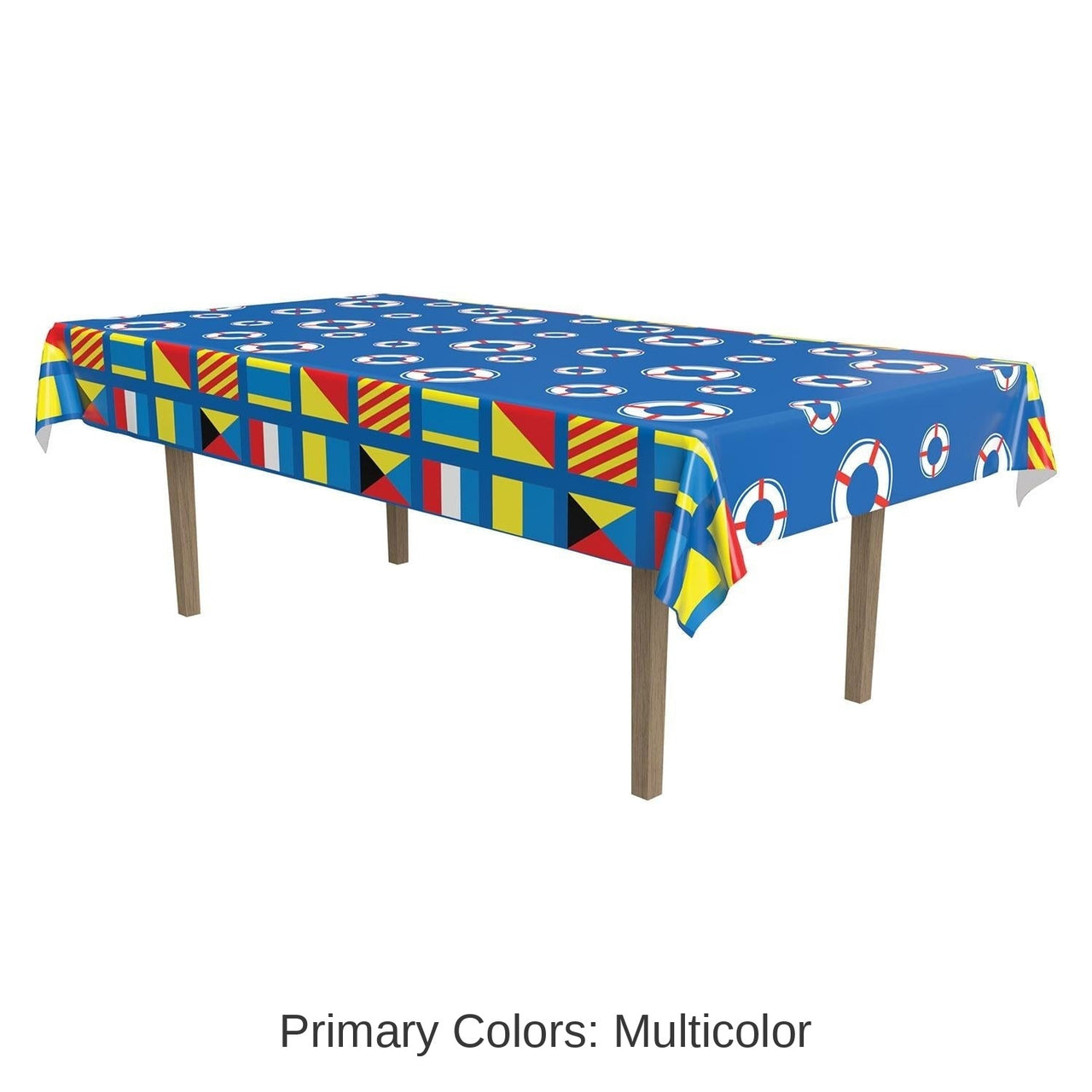 12 Pack Bulk Nautical Party Tablecover