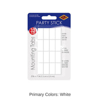 384 Pack Bulk Party Stick Mounting Tabs
