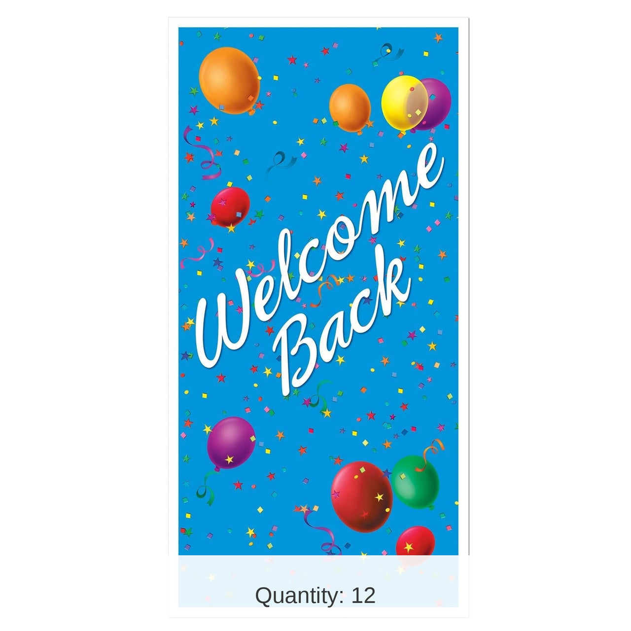 12 Pack Bulk Welcome Back Party Door Cover