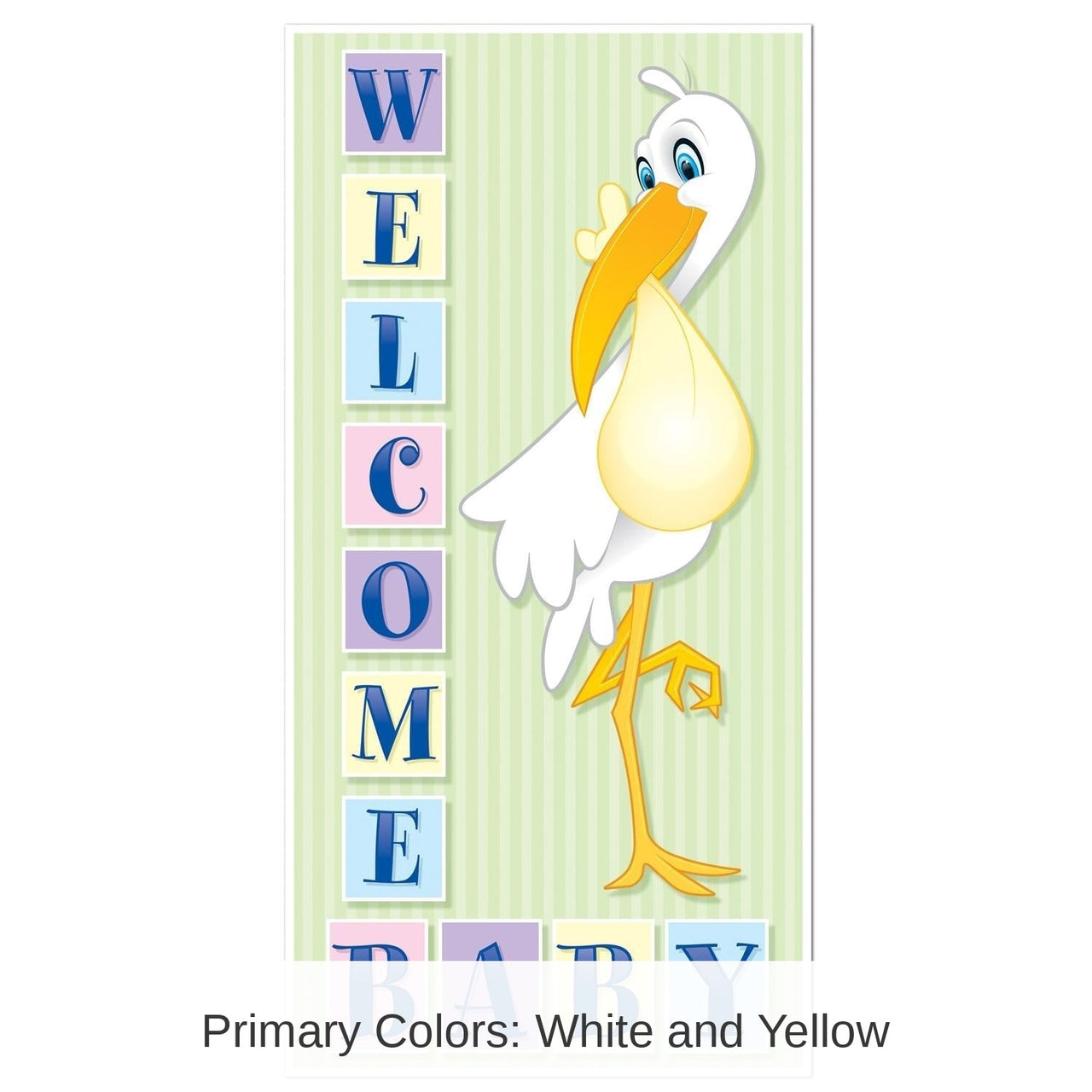 12 Pack Bulk Welcome Baby Door Cover
