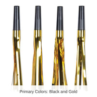 96 Pack Bulk New Year's Eve Squawkers black/gold