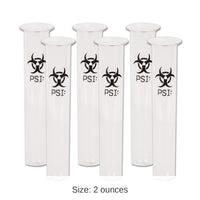 72 Pack Bulk PSI Test Tube Party Shot Glasses