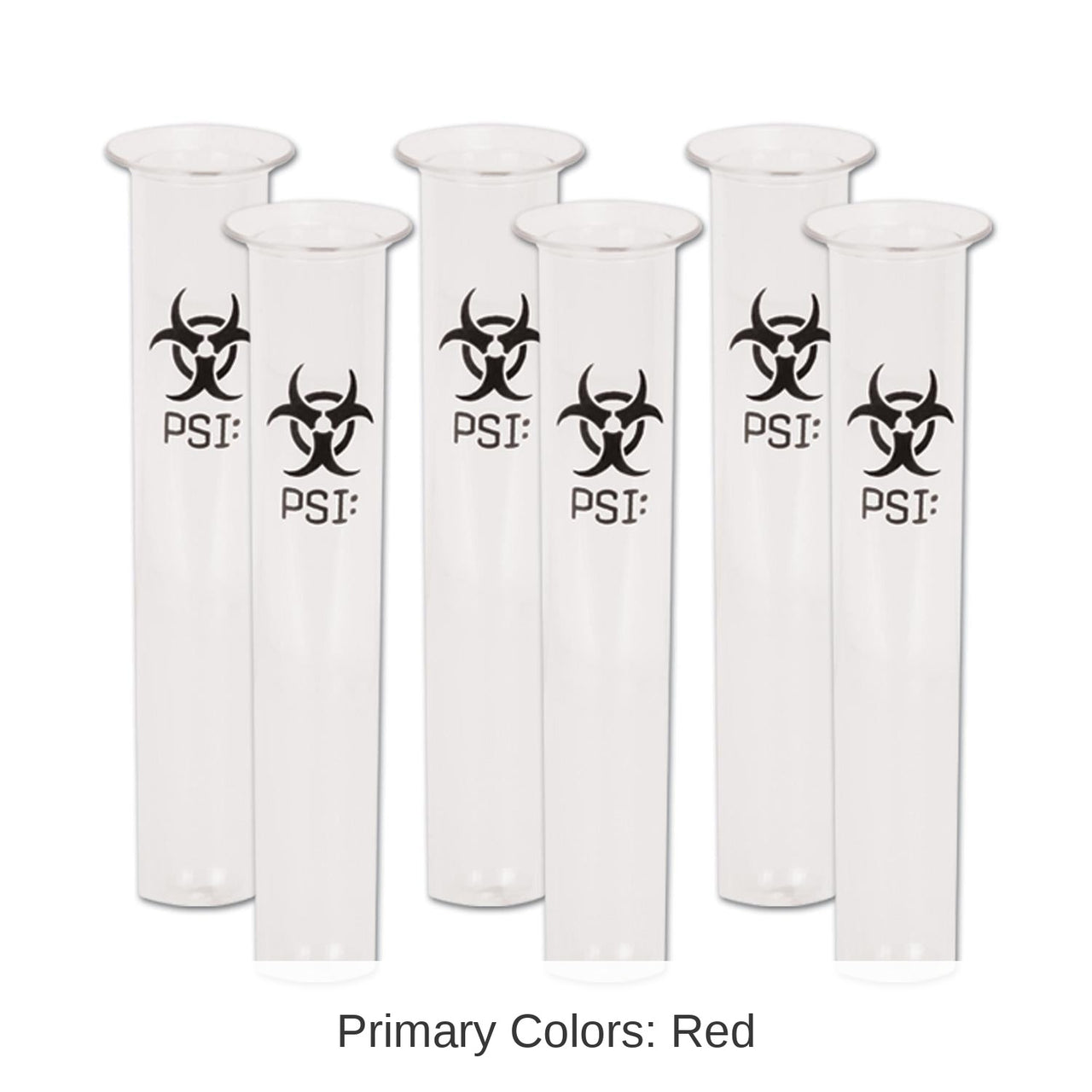 72 Pack Bulk PSI Test Tube Party Shot Glasses
