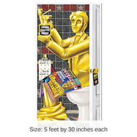 12 Pack Bulk Awards Night Restroom Party Door Cover