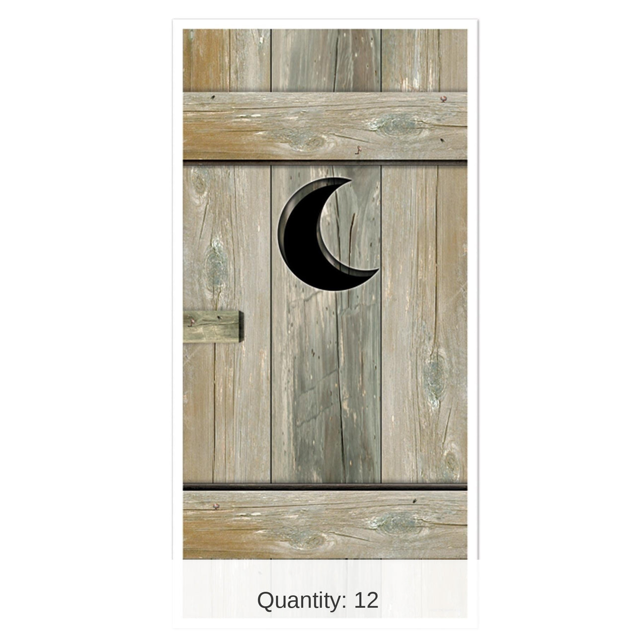 12 Pack Bulk Outhouse Party Door Cover