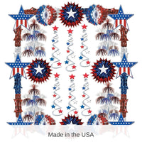 Patriotic Reflections Party Decorating Kit