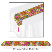12 Pack Bulk Printed Luau Paper Table Runner